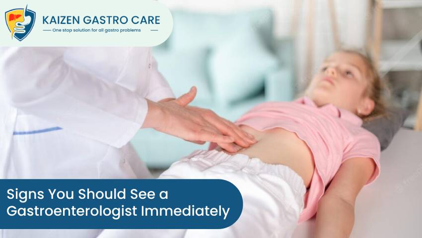 Signs You Should See a Gastroenterologist Immediately